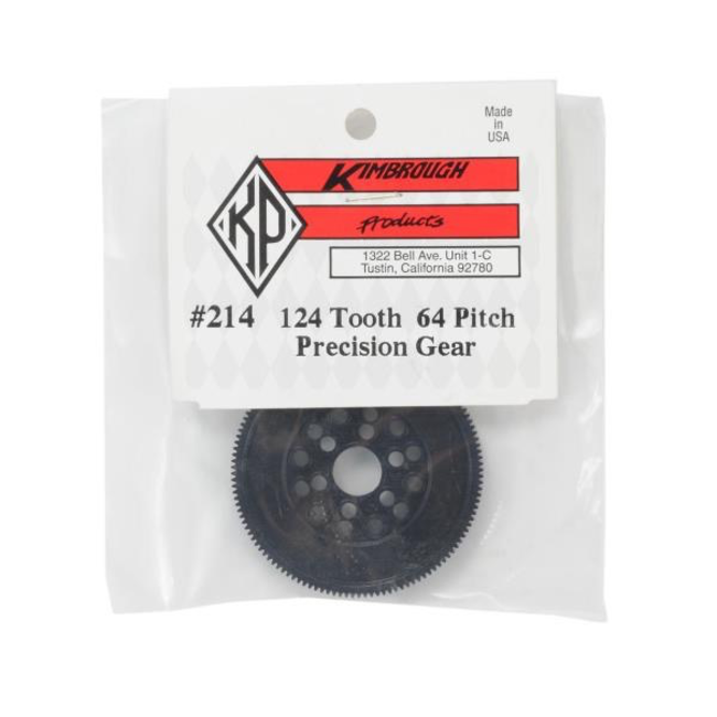 KIMBROUGH 124T 64P PRECISION SPUR GEAR