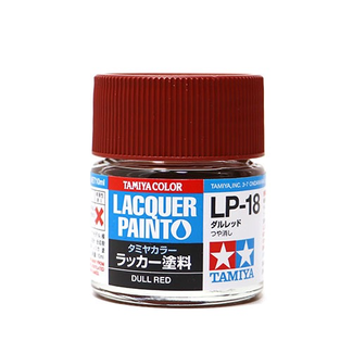 TAMIYA TAMIYA LACQUER PAINT DULL RED LP-18