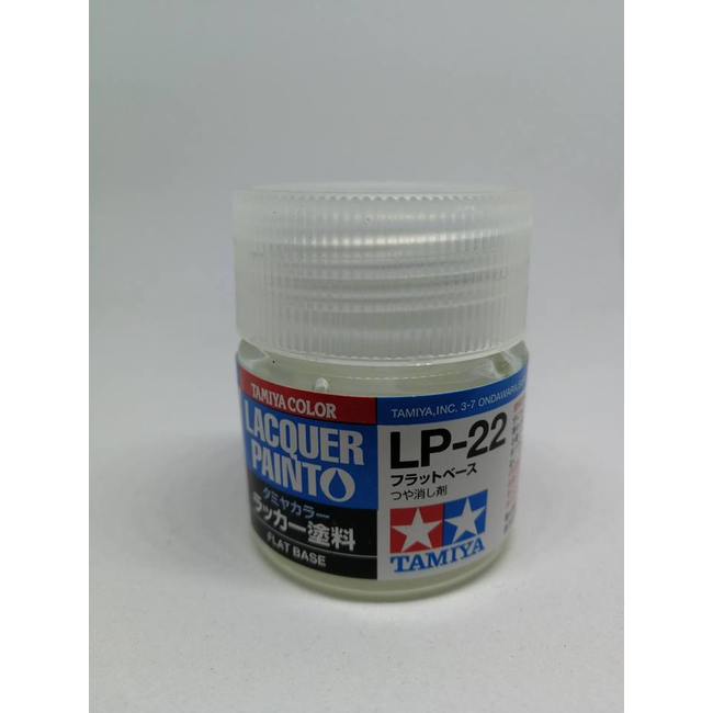 TAMIYA LACQUER FLAT BASE LP-22