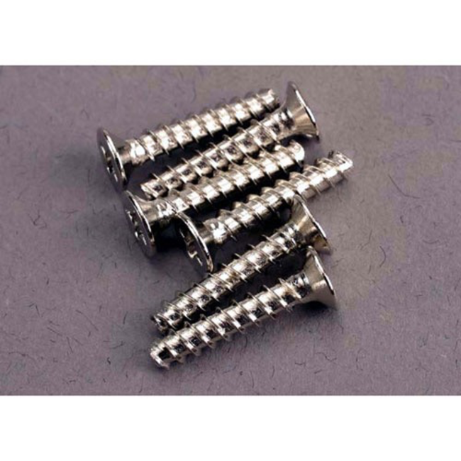 TRAXXAS 2649 SCREWS 3 X 25  COUNTERSUNK SELF TAPPER