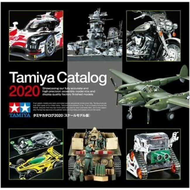 TAMIYA 2020  CATALOGUE  ( NON RC VERSION )