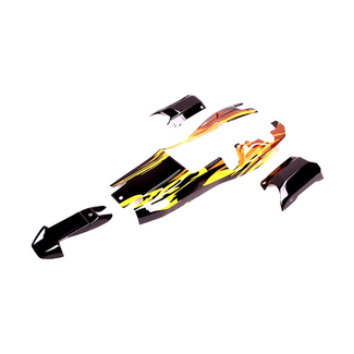 ROVAN ROVAN BLACK ORANGE YELLOW 5B BAJA 260S BODY