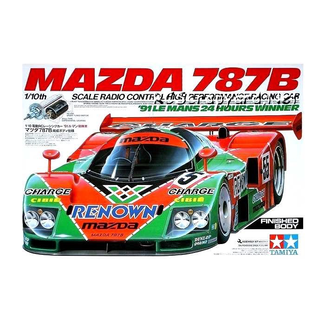 TAMIYA TAMIYA MAZDA 787B NIB KIT WITH FINISHED BODY  91 LEMANS 24 HOURS WINNER 2005 RE-RELEASE