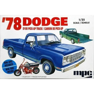 MPC MPC 901M 1/25 1978 Dodge D100 Custom Pickup (2T) Plastic Model Kit