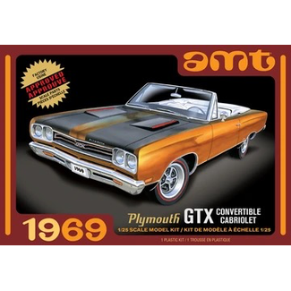 AMT AMT 1137M 1/25 1969 Plymouth GTX Convertible 2T Plastic Model Kit