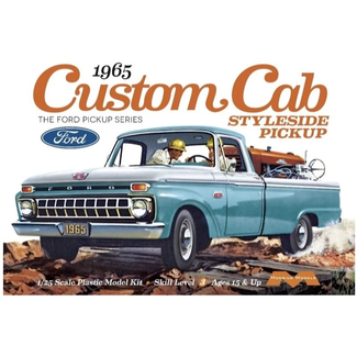 MOEBIUS MODELS Moebius 1234 1/25 1965 Ford F-150 Custom Cab Pickup 480-480 Plastic Model Kit