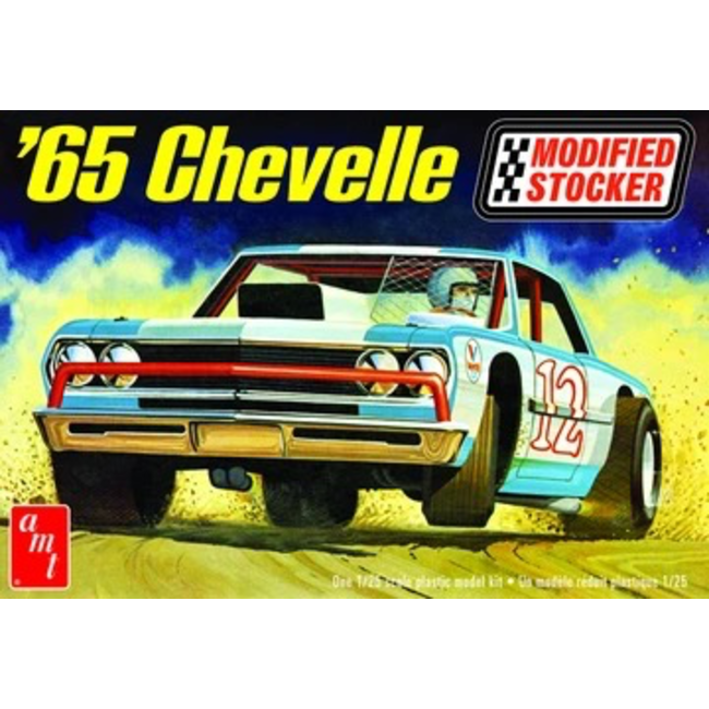 AMT 1177 1/25 1965 Chevelle Modified Stocker Plastic Model Kit