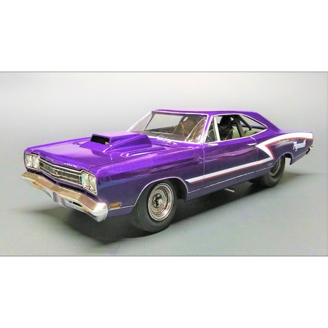 AMT 1180M 1/25 1969 Plymouth GTX Hardtop Pro Street 2T Plastic Model Kit
