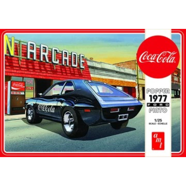 AMT 1166M 1/25 "Popper" 1977 Ford Pinto w/Coke Machine (Coca-Cola) 2T Plastic Model Kit
