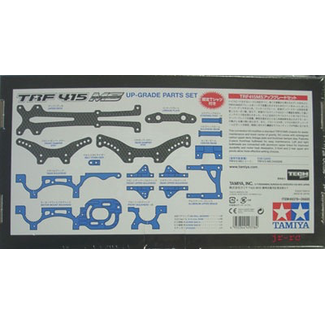 TAMIYA VINTAGE TAMIYA TRF415 MS  UPGRADE PARTS SET  ONLY  ALLOY & CARBON UPGRADES   VINTAGE NIB   RELEASE 2005