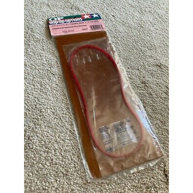TAMIYA TA03FS-RS REINFORCED BELT RED