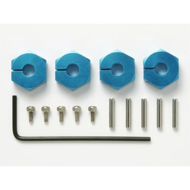 TAMIYA CLAMP TYPE ALUMINIUM WHEEL HUB 5mm THICK
