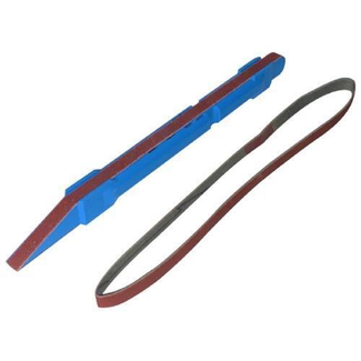 TAMIYA EXCEL GREY SANDING STICK WITH 2 BELTS #80 GRIT