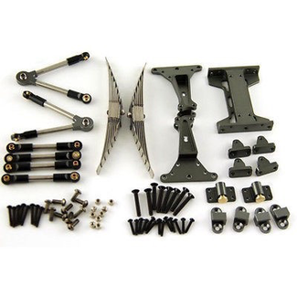 HERCULES HOBBY Hercules Hobby Optional Alu Twin Rear Suspension Axle Set For Tamiya 1/14 Tractor Dumper Truck