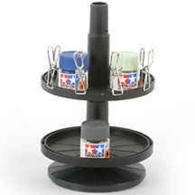 Tamiya PAINT JAR STAND WIT   PAINT BRUSH HOLDR AND PARTS CLIPS