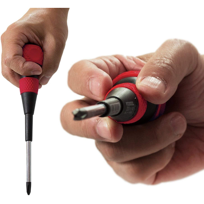 Vessel 220 Ball Grip +2x200 (JIS) 300mm EXTRA Long +2 Screwdriver   SUITS  ALL  JAPANESE  BRANDS
