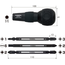 VESSEL BALL GRIP 1/4'' Hex. Bit Interchangeable Screwdriver (Bit 3PC. (+1, 3 / +2, -6 / PZ2, PZ3) SET. 220W3J1)    SUITS  ALL  JAPANESE  BRANDS