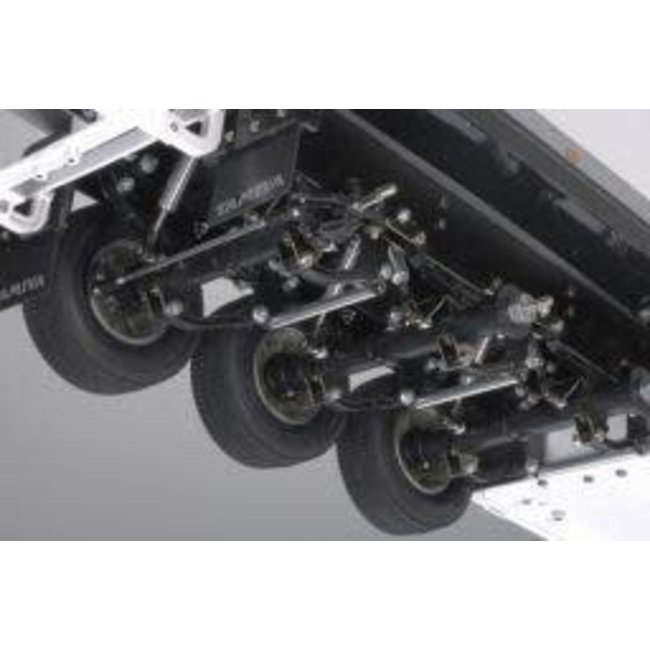 TAMIYA R/C TRI AXLE TRAILER SEMI REEFER  DEEP FREEZE 1/14