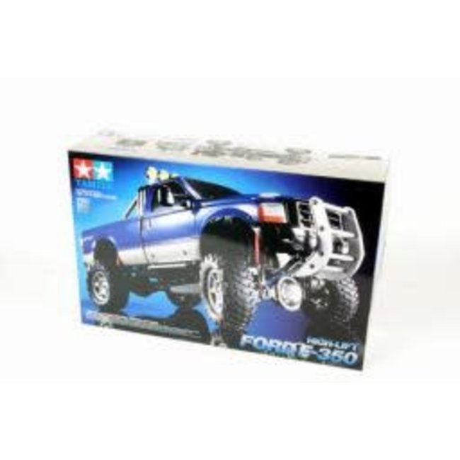 TAMIYA HIGH LIFT FORD F-350 1/10 KIT NO ESC INCLUDED REQUIRES TX, RX, ESC, BATTERY CHARGER & PAINT.