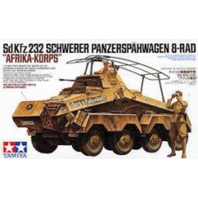 TAMIYA (8Rad) Sdkfz232 ARFRIKA-KORPS  35297