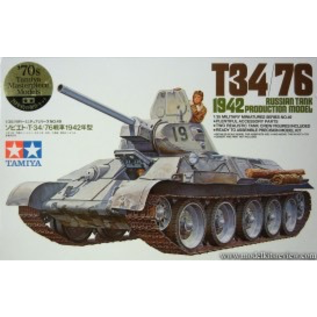 TAMIYA T34/76 '42 RUSSIAN TANK