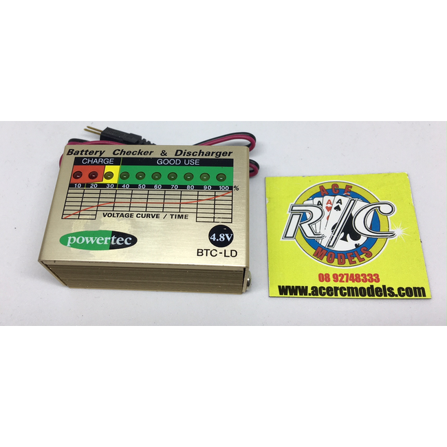 ALPEX BATTERY CHECKER 4.8v LED