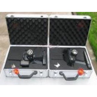 HY MODEL ACCESSORIES HY ALUMINIUM TX-WHEEL CASE 385 x 265 x 160 FUTABA 3PK ( OLD CODE HY130324A ) CAN ALSO BE  CUT FOR  OTHER WHEEL  AND STICK TRANSMITTERS
