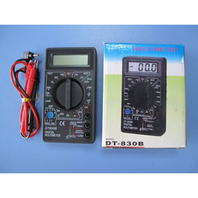 HY ELECTRONIC LCD MULTIMETER L 126 X 70 X 25mm (OLD CODE HY132102 )
