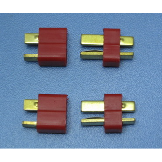 HY MODEL ACCESSORIES HY T PLUG U/GOLD PL M & F ( 4 PAIRS )  (OLD CODE HY210501 )