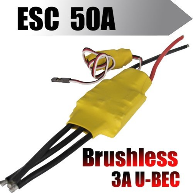 HY BRUSHLESS SPEED CONTROLLER 45 AMP WITH UBEC  ( OLD CODE HY260207 )