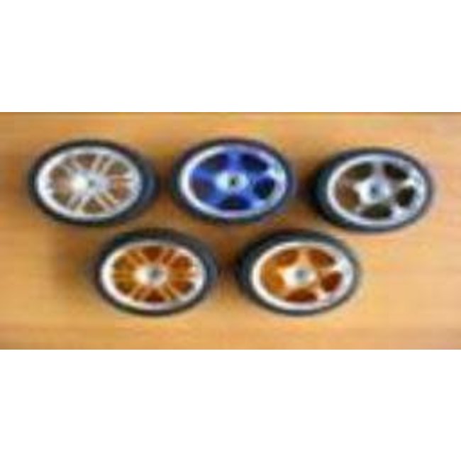 HY 1/10 ALLOY WHEEL / TYRE SET ( OLD CODE HY370501I )