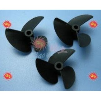 HY MODEL ACCESSORIES HY 3 BLADE BOAT PROPS 40 X 57 3/16"  ( 4.8MM ) ( OLD CODE HY380204 )
