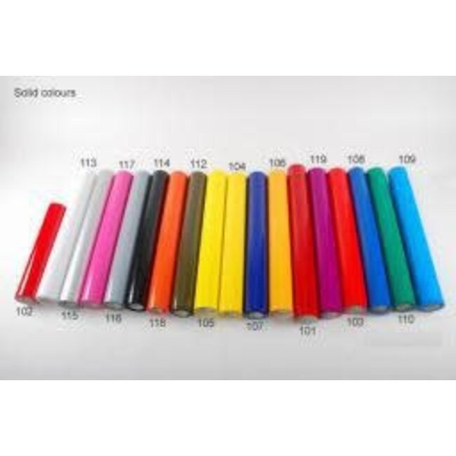 HY COVERING FILM IRON ON DARK RED 638MM 2MT ( OLD CODE HY440101 )  ( CARMINE )