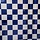 HY COVERING CHECKERS BLUE & WHITE 638MM 2MT ( 30mm squares ) ( OLD CODE HY440404 )