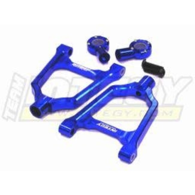 INTEGY BAJA ALLOY FRONT UPPER ARM PURPLE OR GREEN