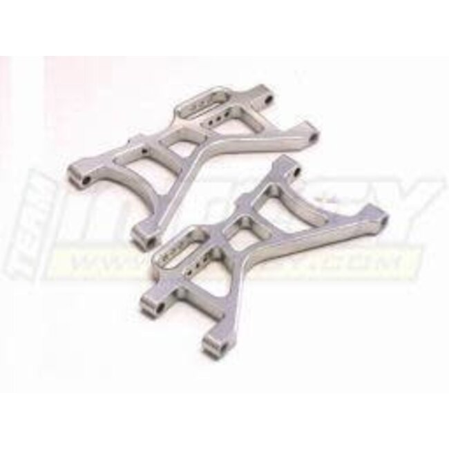 INTEGY ALLOY REAR LOWER ARM  HEAVY DUTY SILVER OR RED