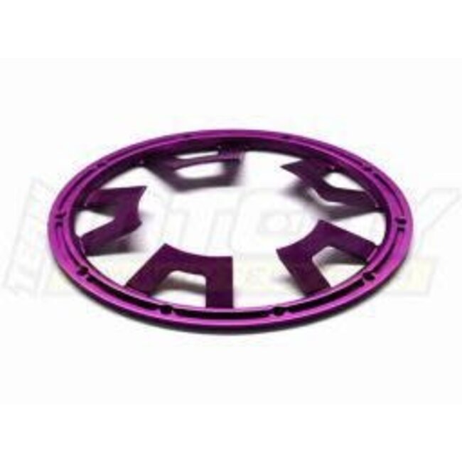 INTEGY BAJA 5 B SS & T  REAR BEAD LOCKS   PURPLE SILVER ORANGE GREY RED