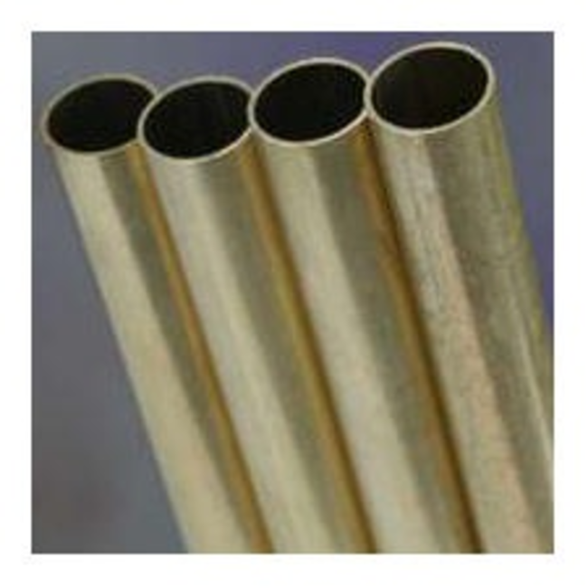 K & S BRASS TUBE 12i 1/2 X .014 1PCS KSE 0139