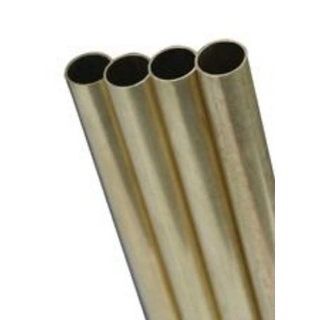 K & S BRASS TUBE 12in 5/8 X 0.14  15.88MM (1PC)