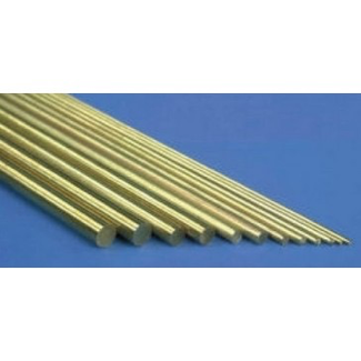 K&S K & S 4 PCS BRASS ROD 12i 3/64 .047"