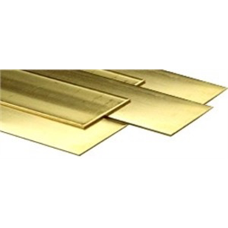 K&S K & S BRASS STRIP  .032 X 1/4 .81MM X 6.35MM 240