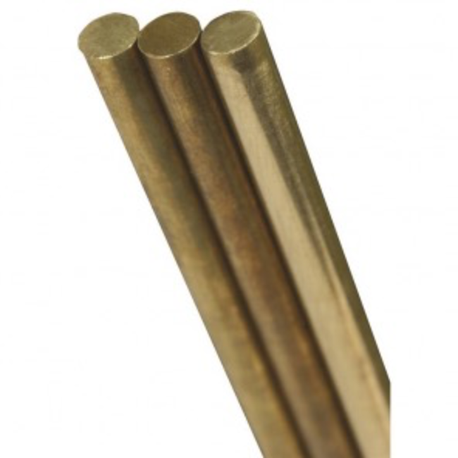 K & S BRASS ROD 1/16 36in  KSE 1160 SINGLE PIECES