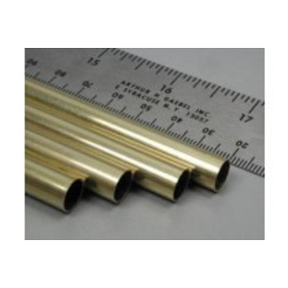 K&S K & S METRIC BRASS ROUND TUBE THIN WALL 5.5mm  x 300mm