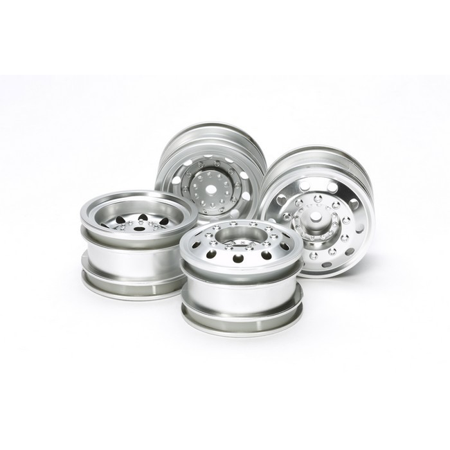 TAMIYA HAHN RACING WHEELS  ( 2 FR & 2 RR ) SUITS 51589 TYRES ONLY