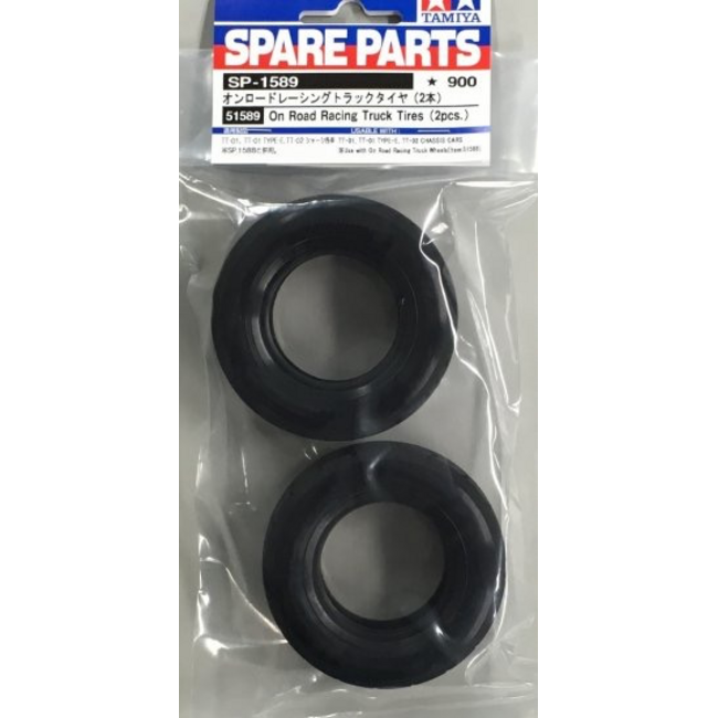 TAMIYA TYRE HAHN RACING TRUCK 1 pair ONLY SUITS TAMIYA RACE TRUCK RIMS