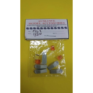 AUSLOWE AUSLOWE MODERN CAB MARKER LIGHTS SET OF 5 ORANGE TYPE 2 1/24