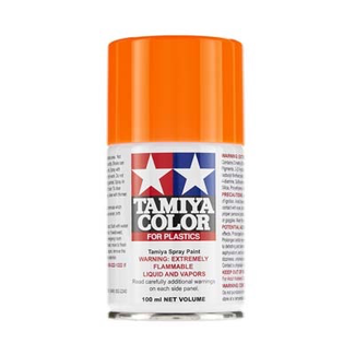 TAMIYA Tamiya TS-96 Spray Lacquer  Fluorescent Orange ( Repsol orange ) must be backed with ts-26 pure white
