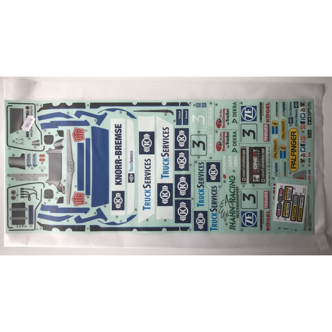 TAMIYA HAHN RACING STICKER SET