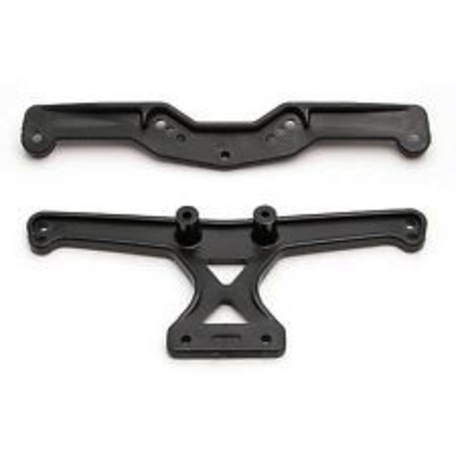 TEAM ASSOCIATED SC10 FRONT AND REAR BODY MOUNTS