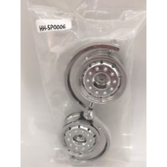 HERCULES SUPER SINGLE FRONT WHEELS  1 PAIR